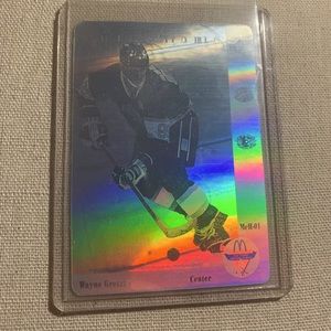 Wayne Gretzky Promotional McDonalds Card